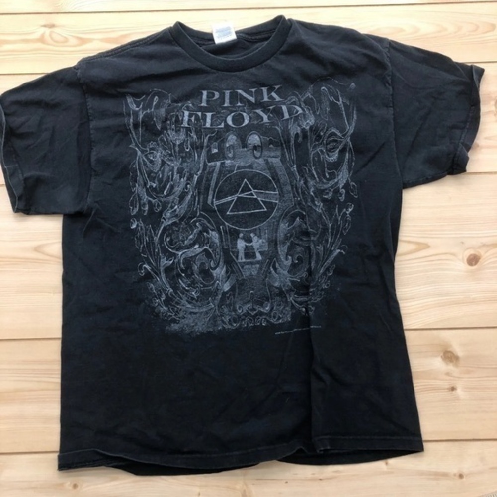 Delta Pro Weight Black Pink Floyd Short Sleeve T-Shirt Adult Size L
